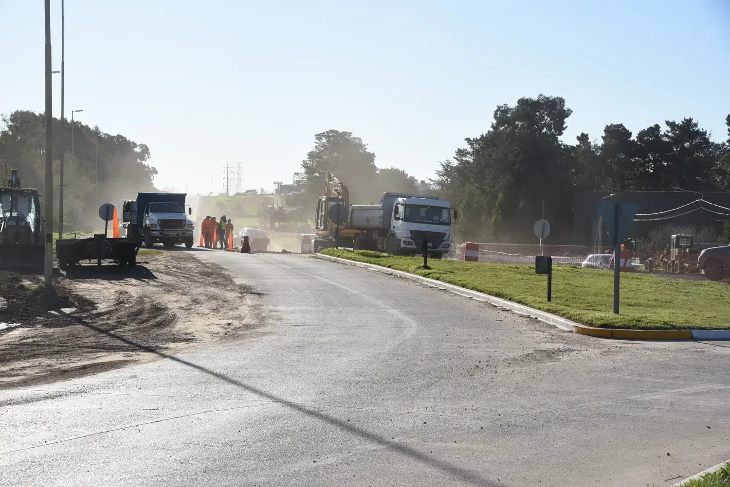 Obras en ruta 226 y rotonda de Reforma Universitaria - 2