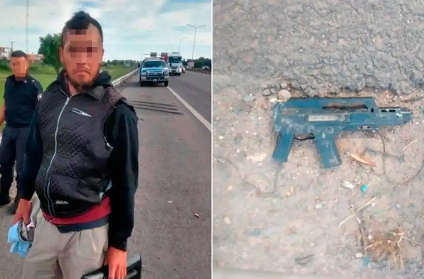Detuvieron a un hombre que amenazaba automovilistas con un arma de juguete