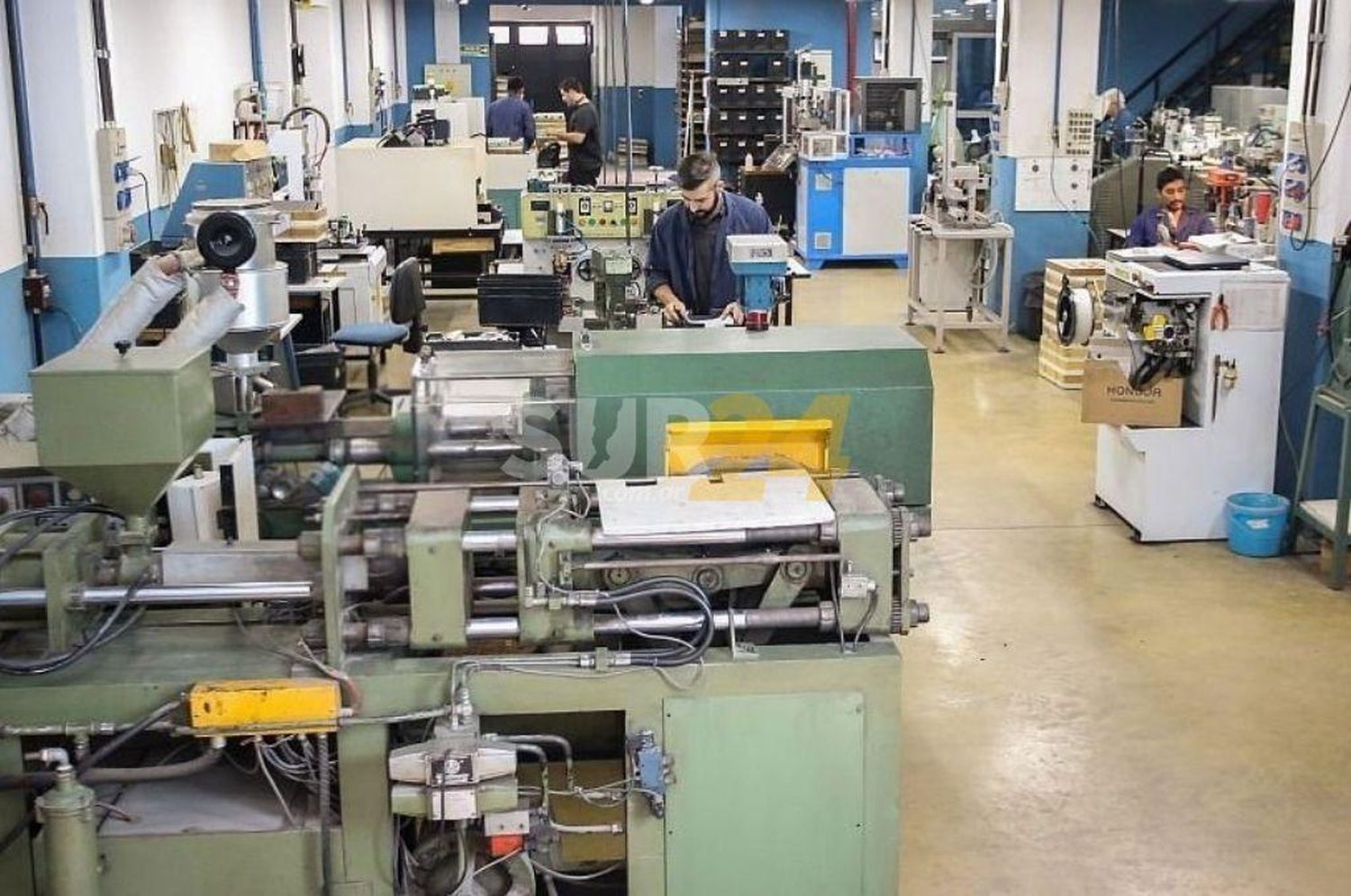 La actividad industrial creció 4,8% en julio en comparación con 2019