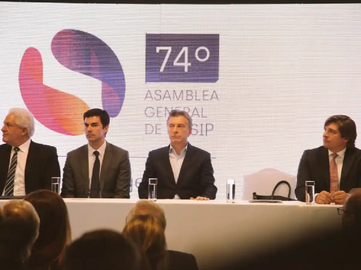 Macri en la asamblea de la SIP: "Nunca hubo tanta libertad de prensa como ahora"
