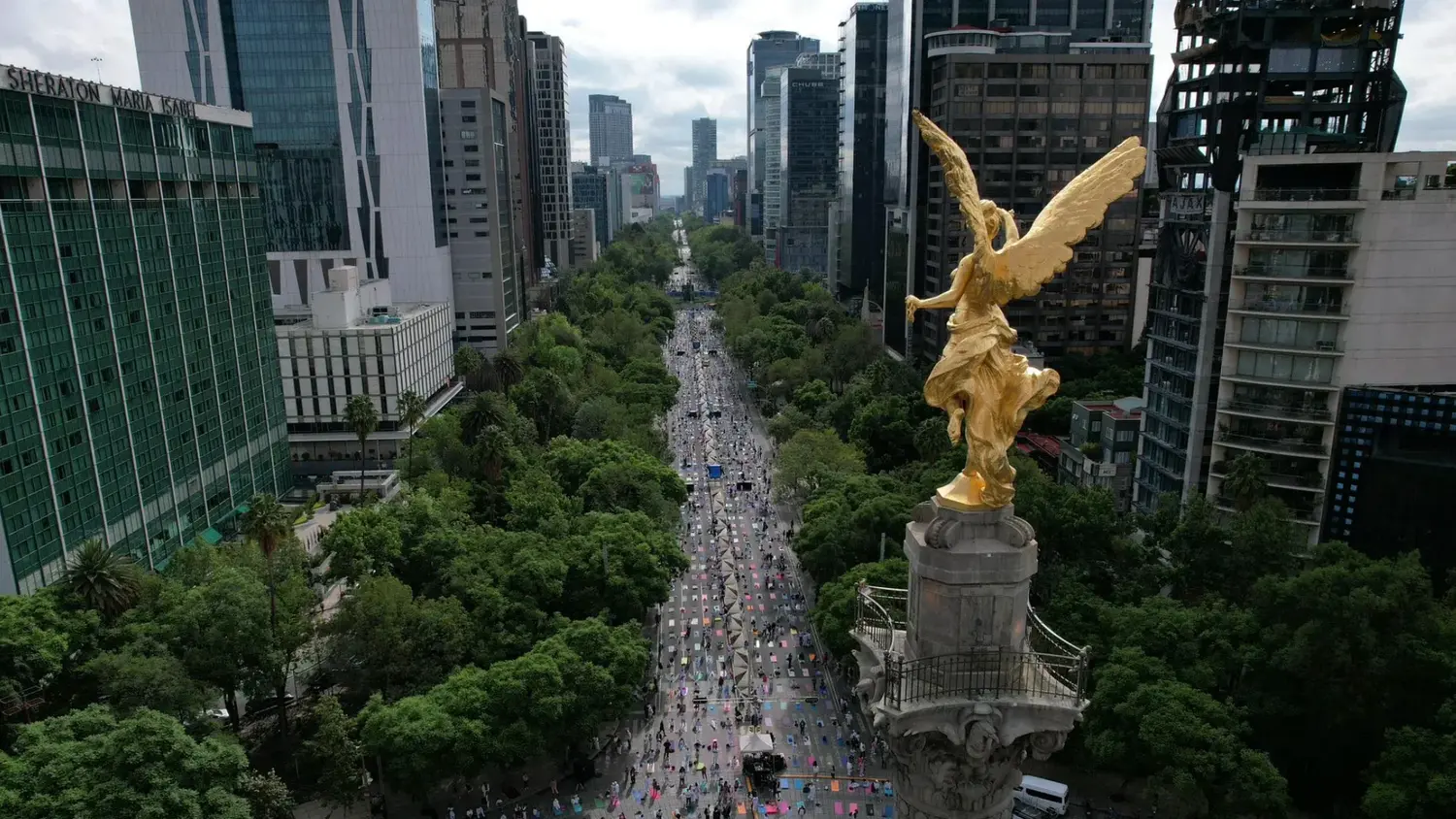 Ángel de la Independencia en Ciudad de México