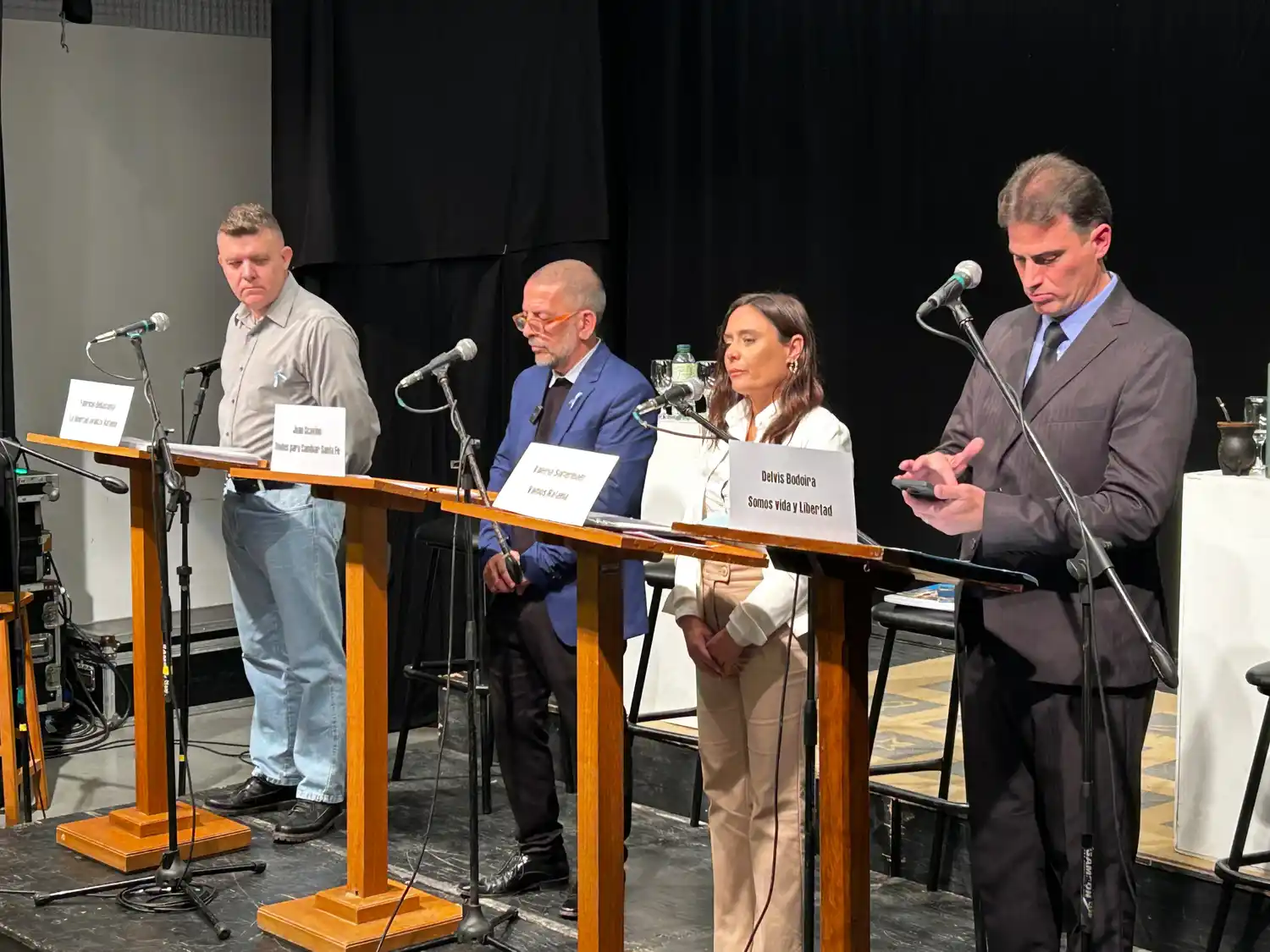 Son 4 los candidatos que van a debatir en Rafaela