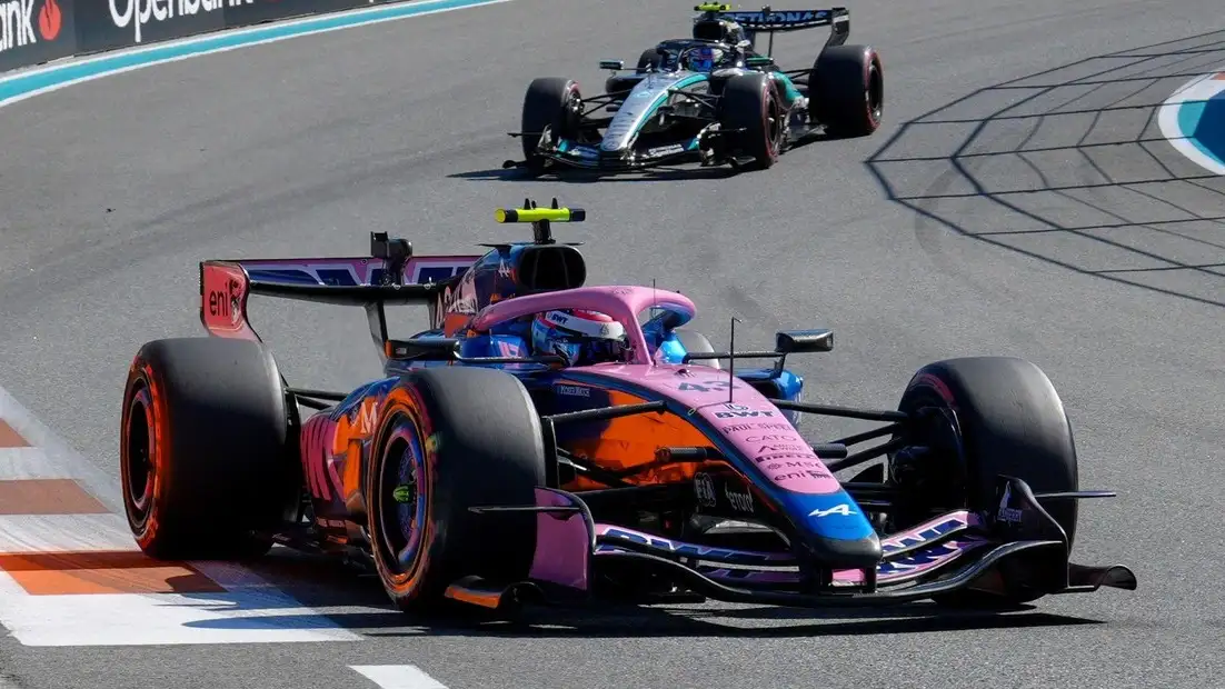 Colapinto tuvo su mejor actuación desde que está en Alpine y terminó octavo en el GP de Miami