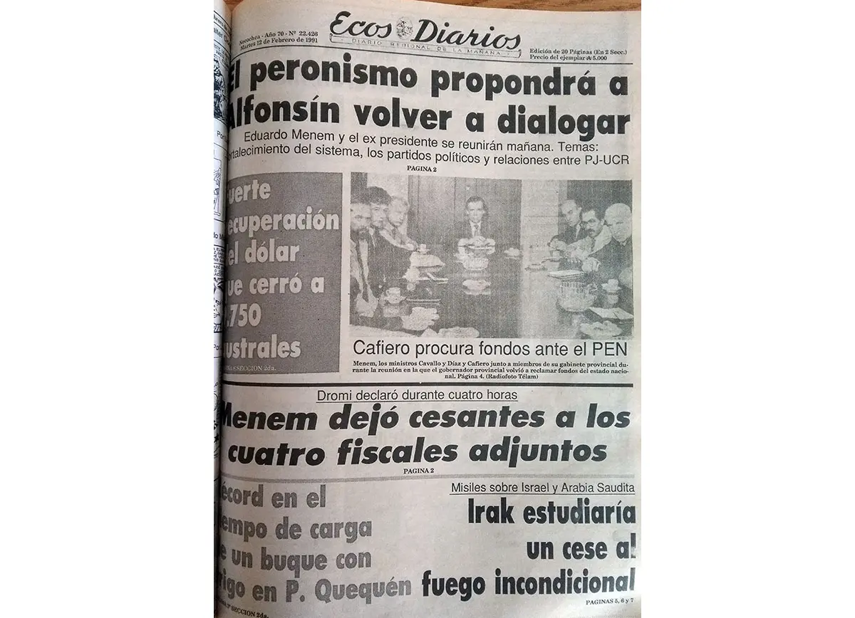 Martes 12 de febrero de 1991