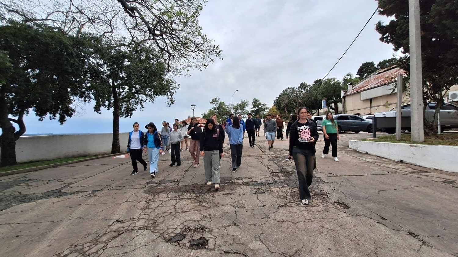 Facultades de Gualeguaychú y Fray Bentos realizaron un trabajo comunitario conjunto