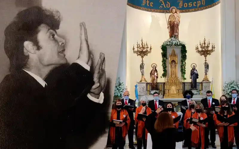 A 29 años del fallecimiento de Bebe Farabollini, el coro participó de un emotivo concierto en la parroquia Santa Clara de Asís