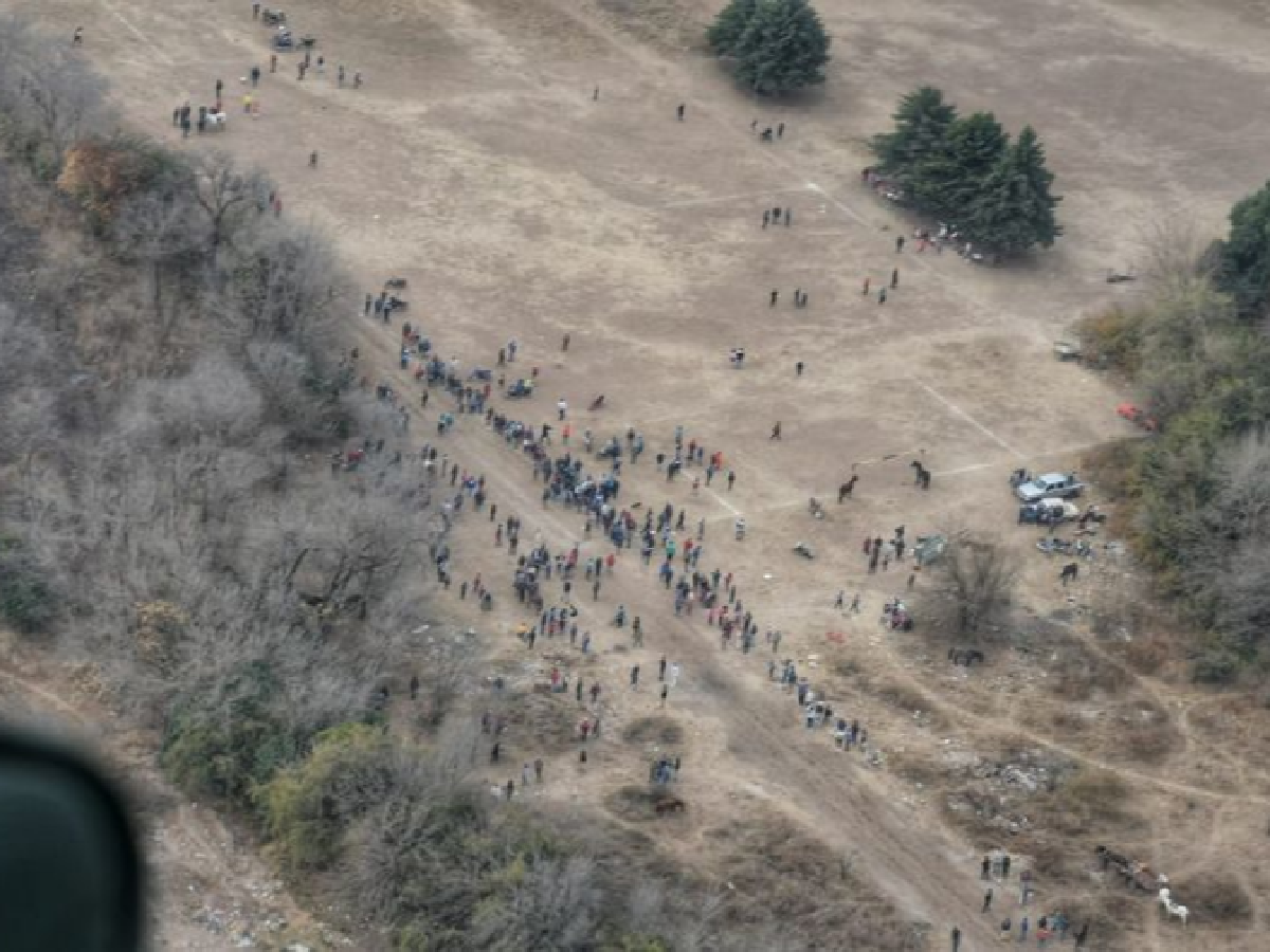 Dispersaron a una multitud en carrera cuadrera en Córdoba