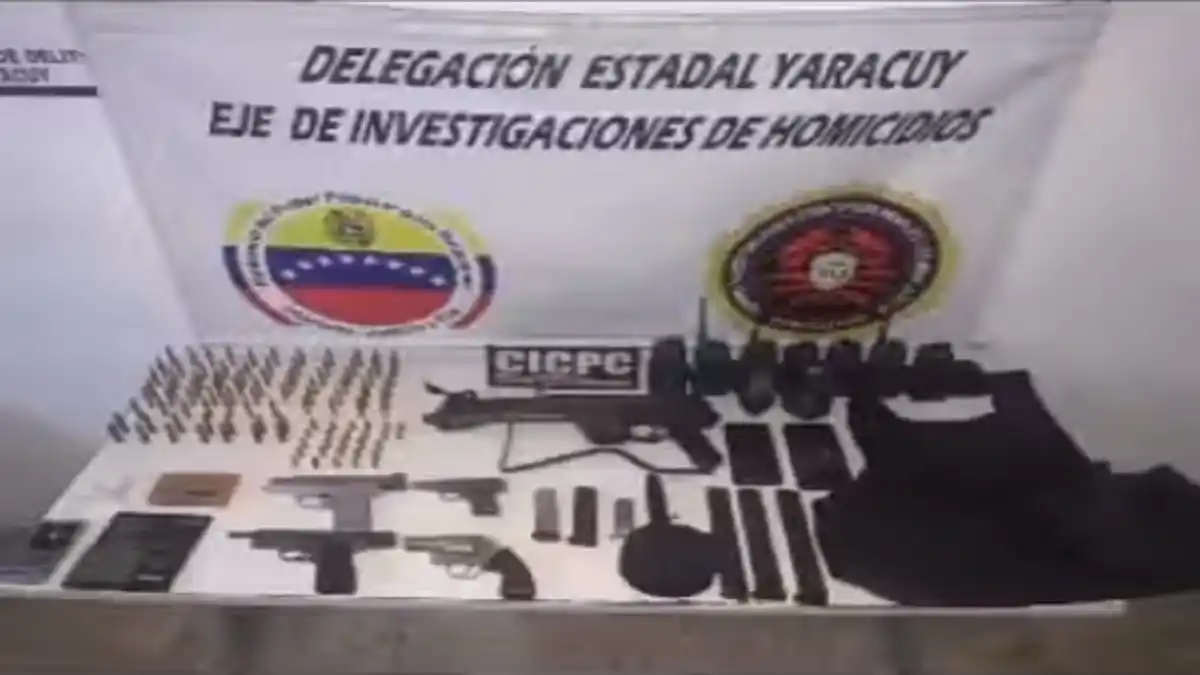 Mueren 2 y capturan a otros 5 antisociales durante operativo del CICPC en una finca