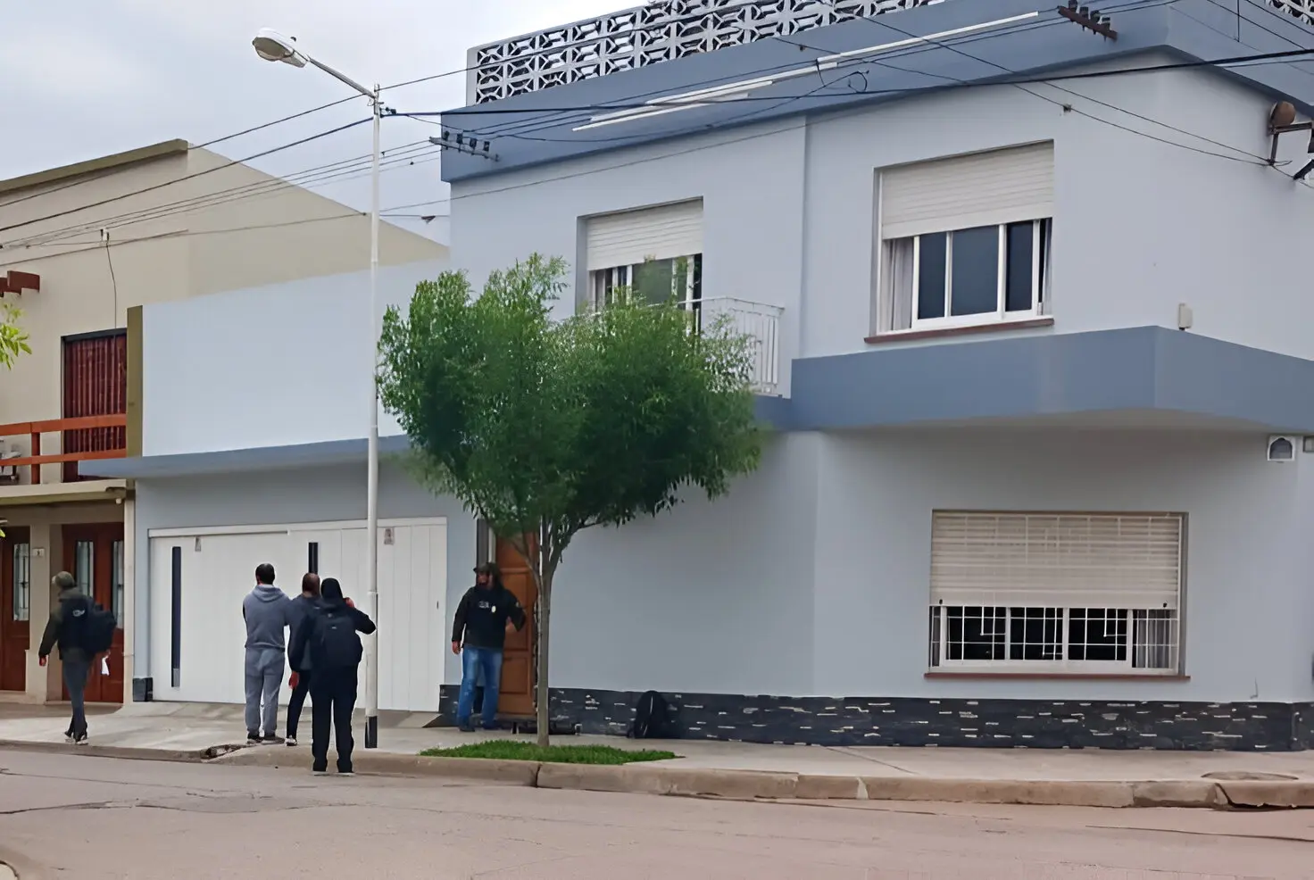 El personal de Gendarmería, en Obligado y Gomendio.