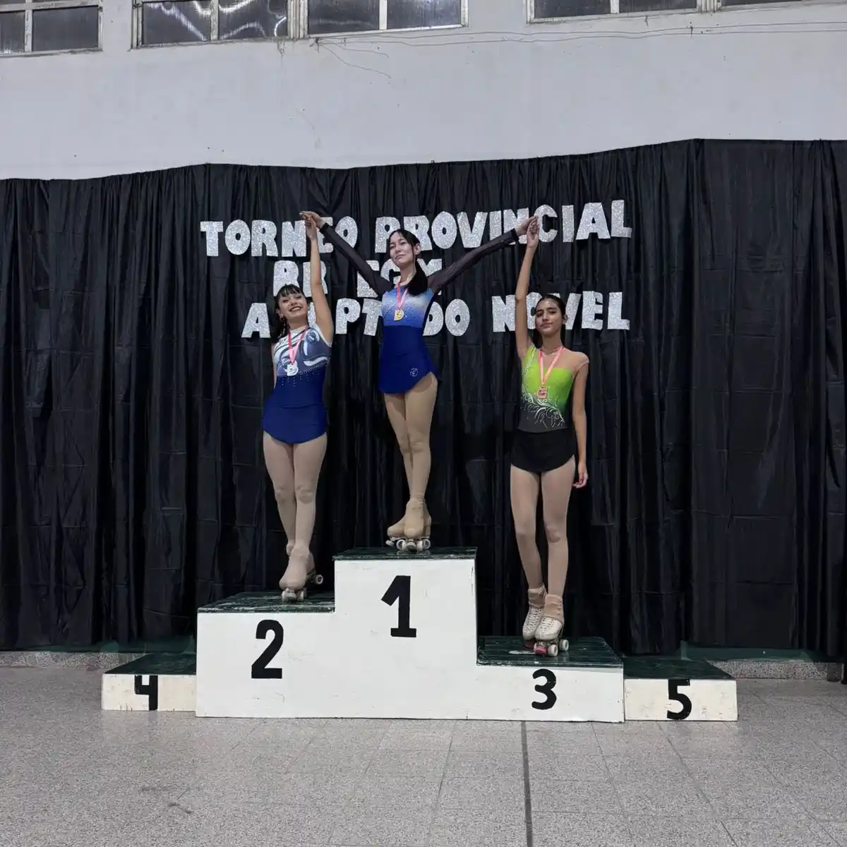 Patinadoras de Sportiva dijeron presente y se trajeron todo