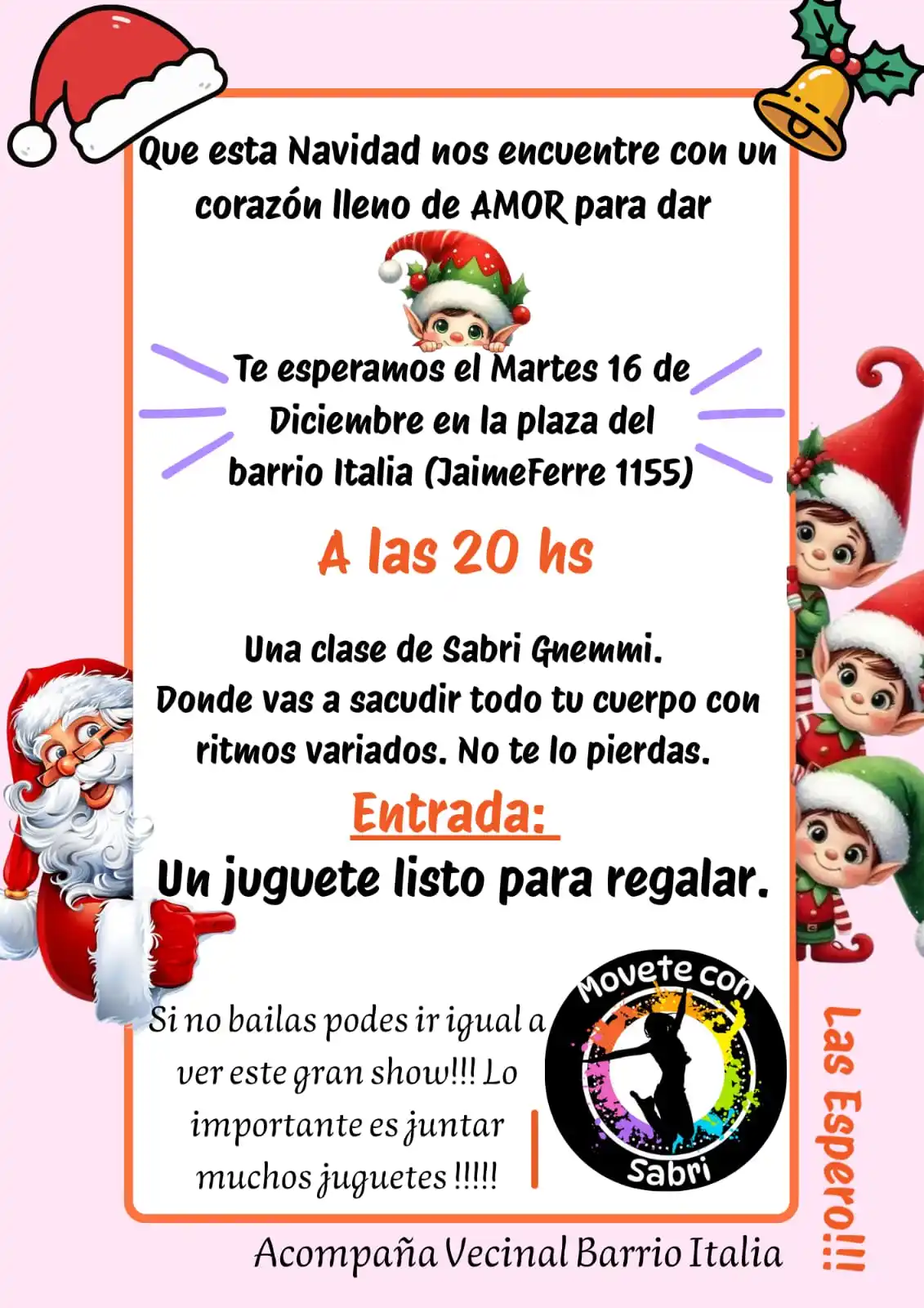 Invitacion a la actividad