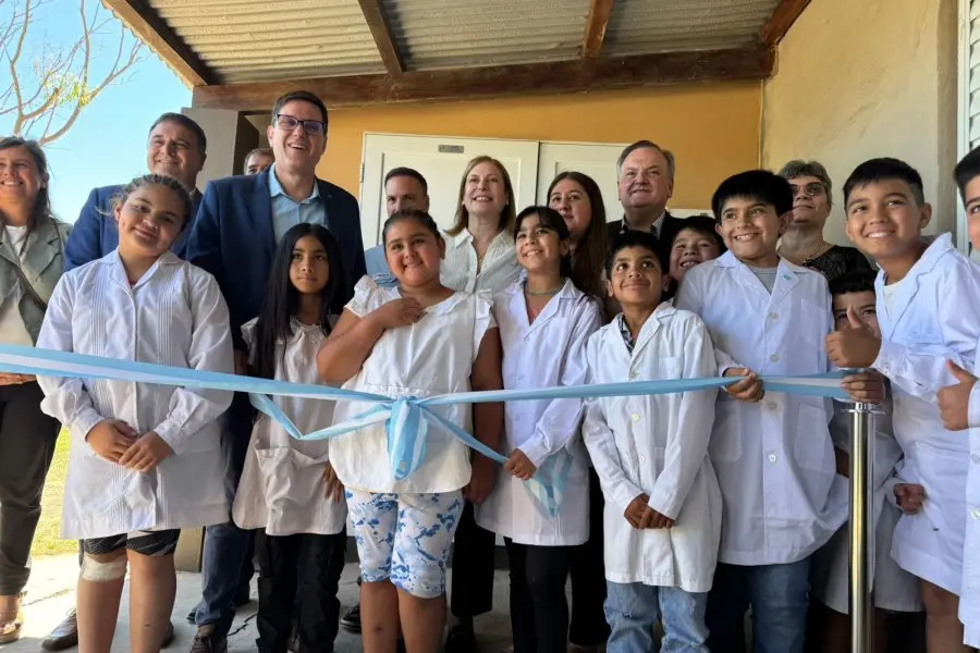 Goity recorrió el Departamento San Cristobal y realizó un balance del primer año de gestión