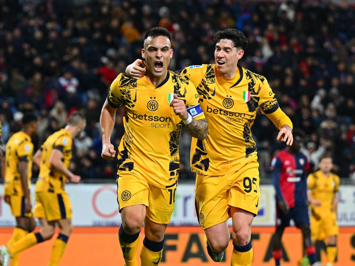 Lautaro Martínez anotó en la goleada de Inter