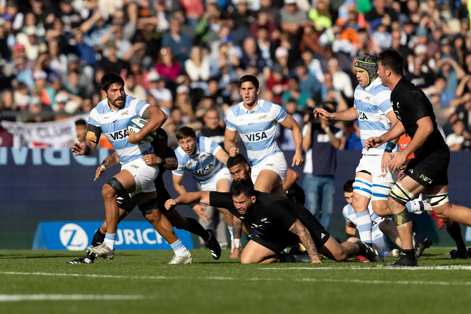 Un duro revés para Los Pumas en el debut ante los All Blacks