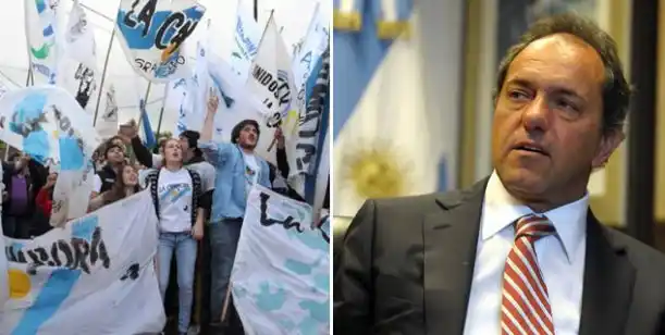 Para el massismo, a Scioli "lo boludea La Cámpora"