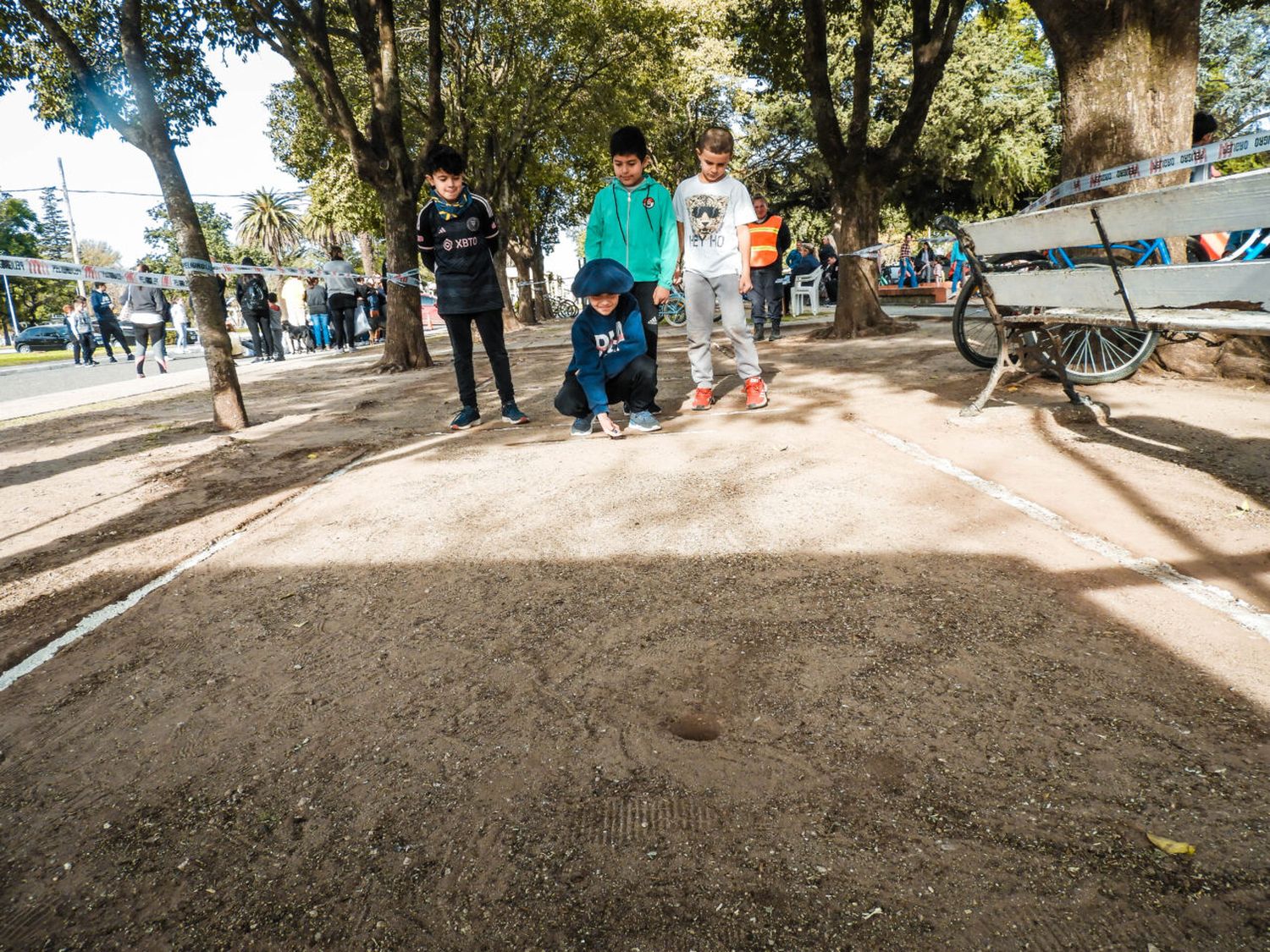 Teodelina: exitosa jornada al aire libre