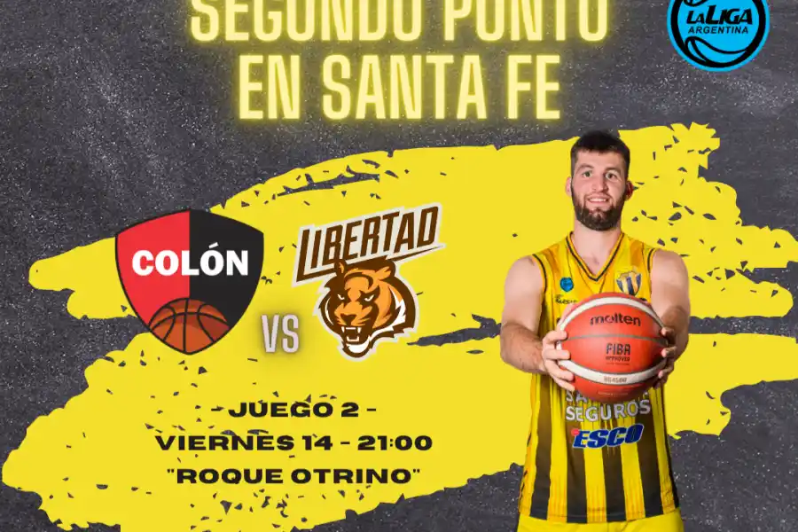 Libertad de Sunchales busca barrer la serie ante Colón SF