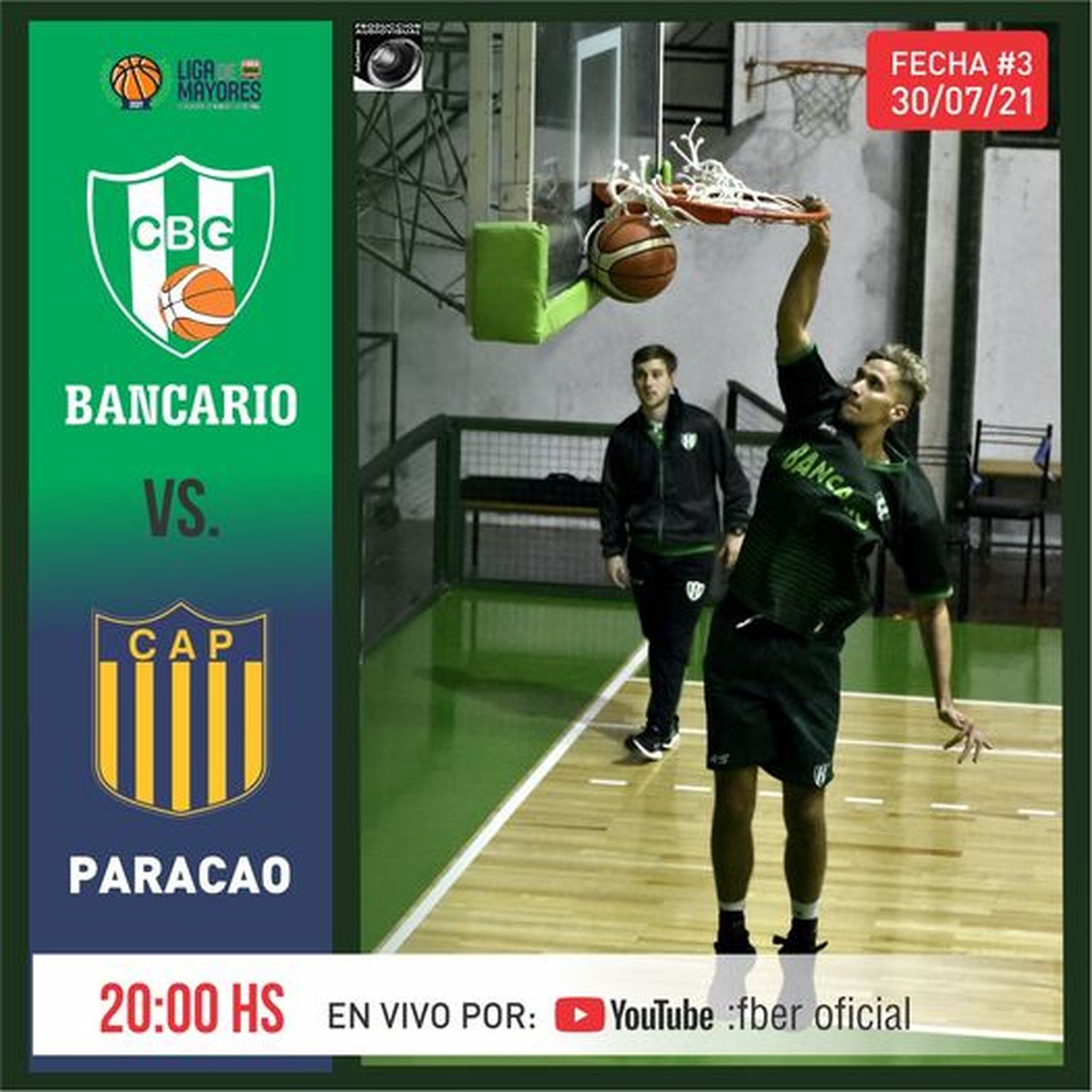 Básquet: Bancario quiere seguir sumando ante Paracao