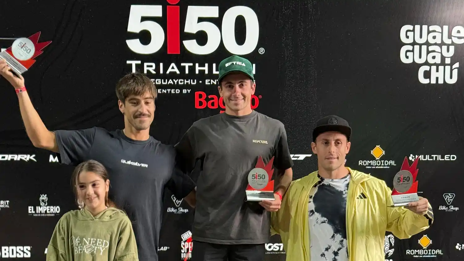 Ironman 5150: Diógenes Savoré primero en su categoría en Gualeguaychú
