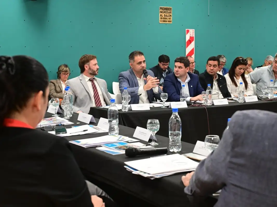 Davico participó del Comité para el Desarrollo de la Cuenca del Río Uruguay y habló sobre el dragado del río