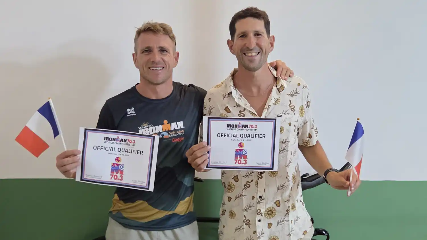 Estarán en el Mundial de Niza. Maximiliano Agostini y Juan Santoro