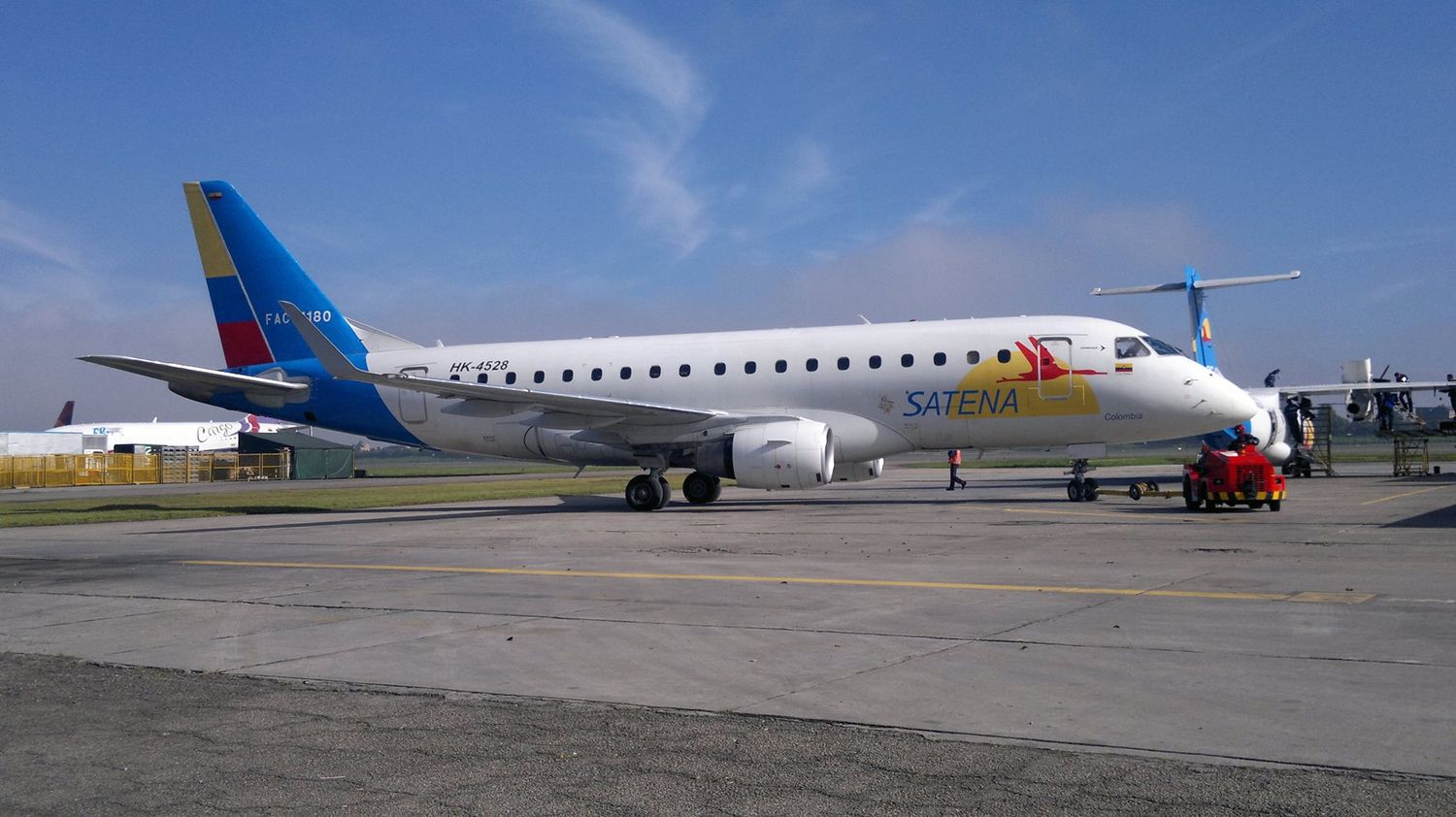 Colombia: SATENA deja de volar con los Embraer E170