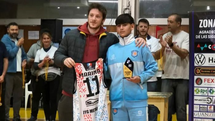 Benjamín Sueyro, goleador del Campeonato Zonal de la FBB