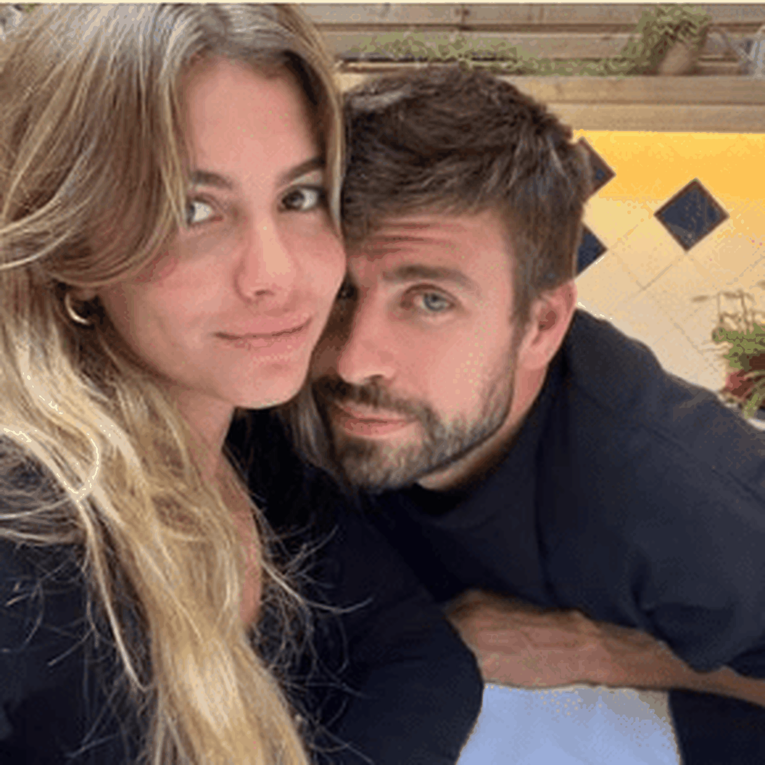 Piqué y Clara Chía. Foto Instagram