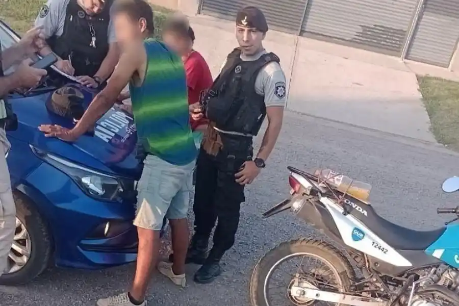 Sujeto detenido luego de haber recuperado su libertad