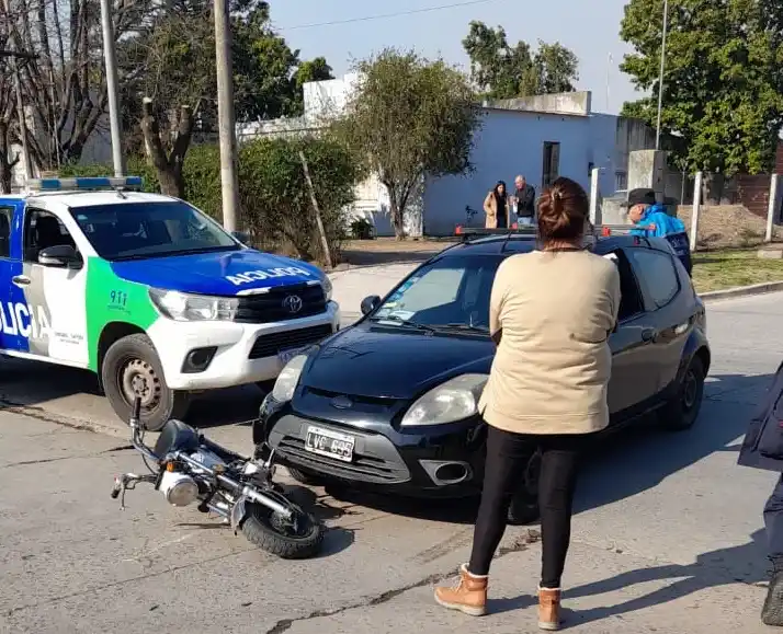 Accidente en Rómulo Naón y Oliveira Cézar