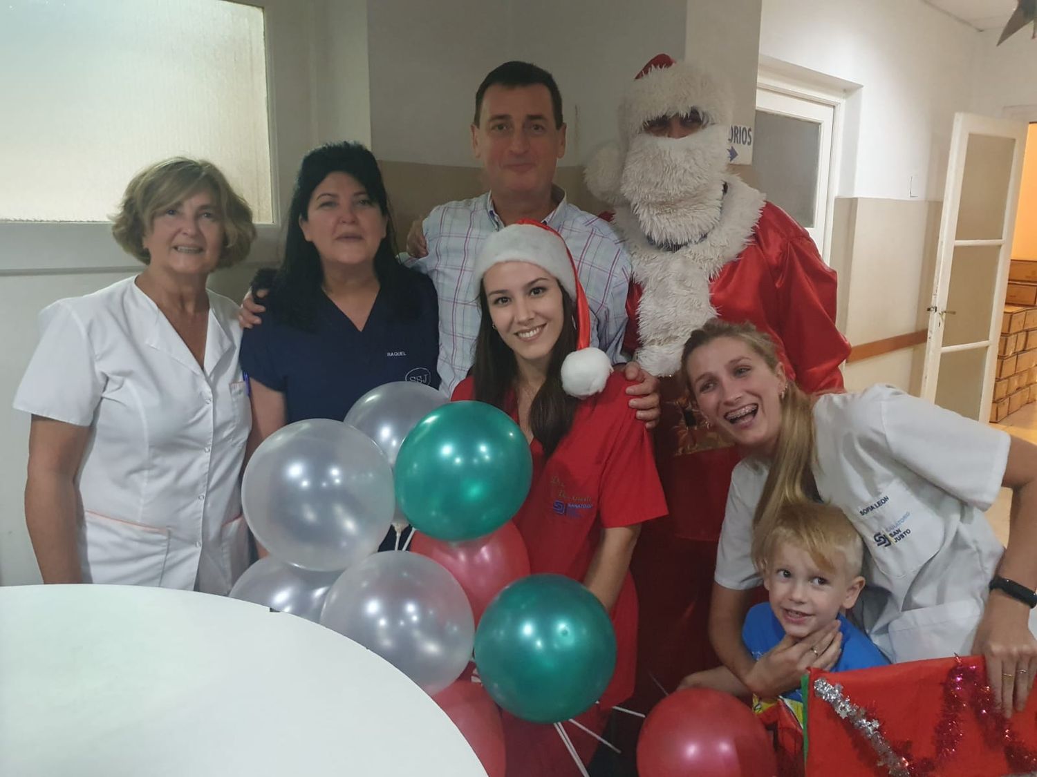 El Sanatorio San Justo se llenó de espíritu navideño