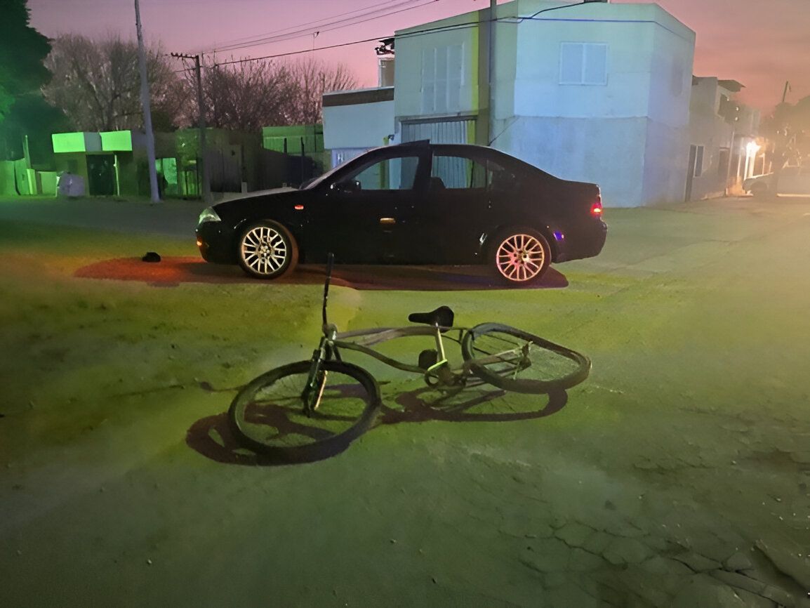 El choque ocurrió en La Laguna y Alvear.
