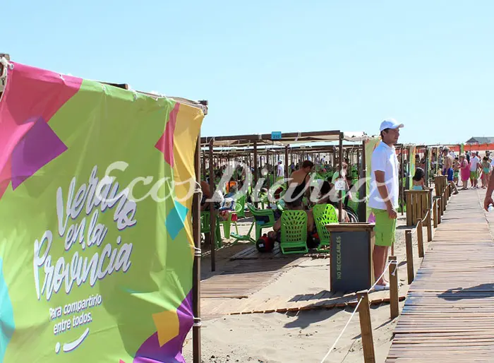Balneario provincial: acudieron unas 1.200 personas por jornada
