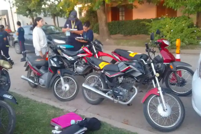 Durante el año, fueron retenidas 407 motos en operativos de control en Chascomús