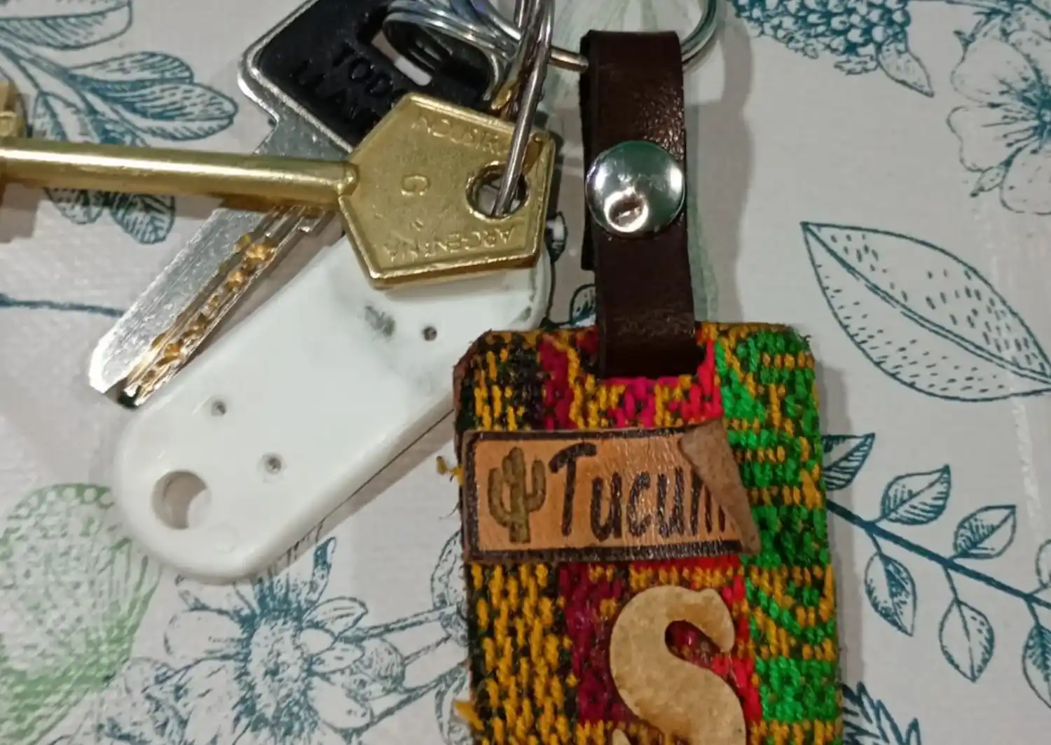 Llaves encontradas en Sarmiento y Pavón