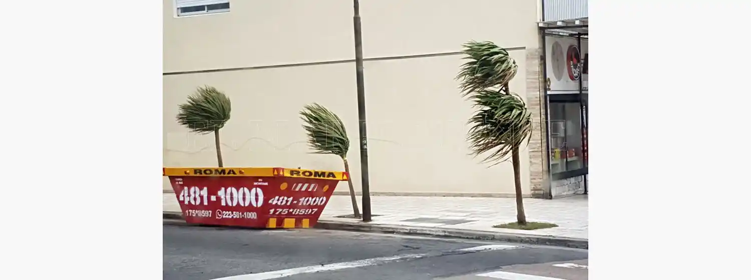 Continúa vigente el alerta meteorológico por fuerte viento