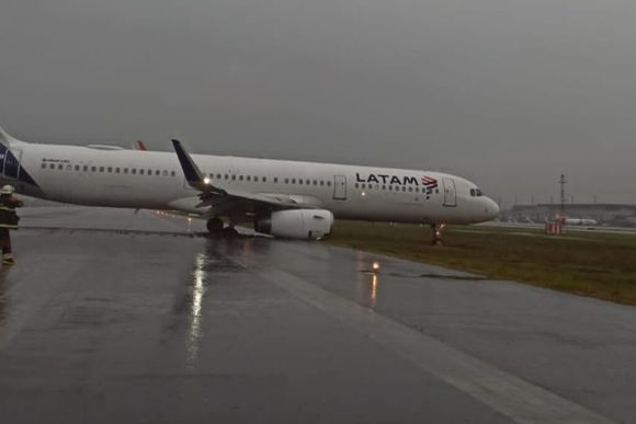 Excursión de Pista de Un Airbus A321 de LATAM en Florianópolis: Esto sabemos