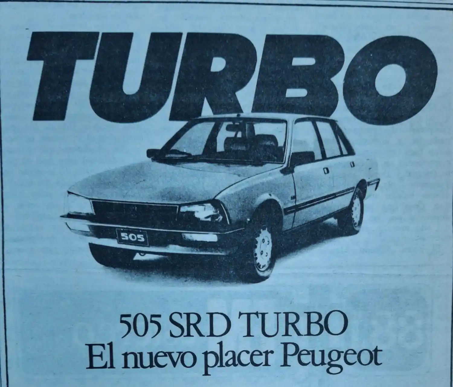 Peugeot 505 Turbo