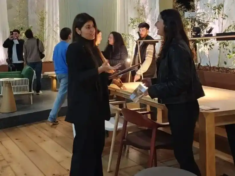 Rafaela estuvo presente en uno de los principales eventos de arquitectura y diseño del país