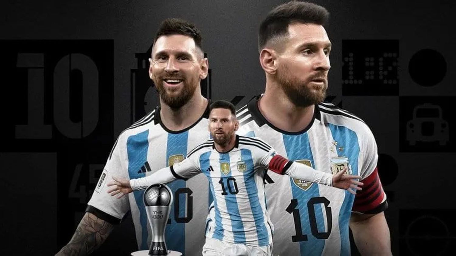 Lionel Messi ganó el premio The Best al mejor jugador del mundo