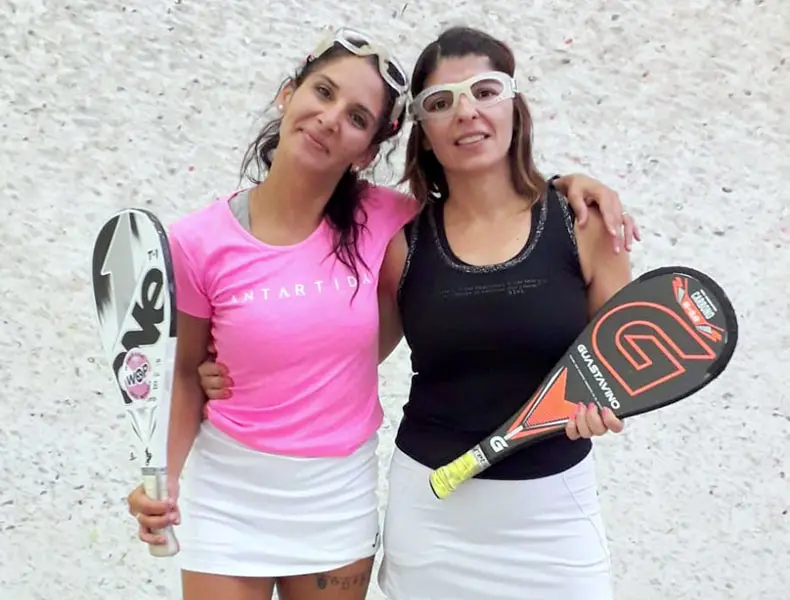 Buena labor de necochenses en encuentro de pelota a paleta