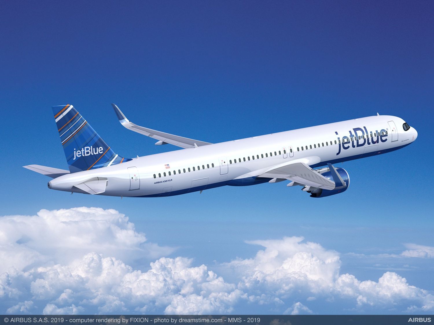 El A321XLR no para: JetBlue pidió 13 aeronaves (y 10 A220)