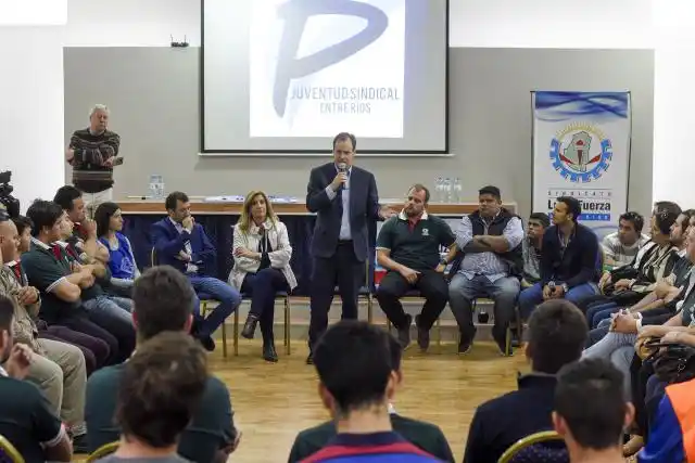 Fuerte respaldo de la Juventud Sindical de Entre Ríos a Bordet
