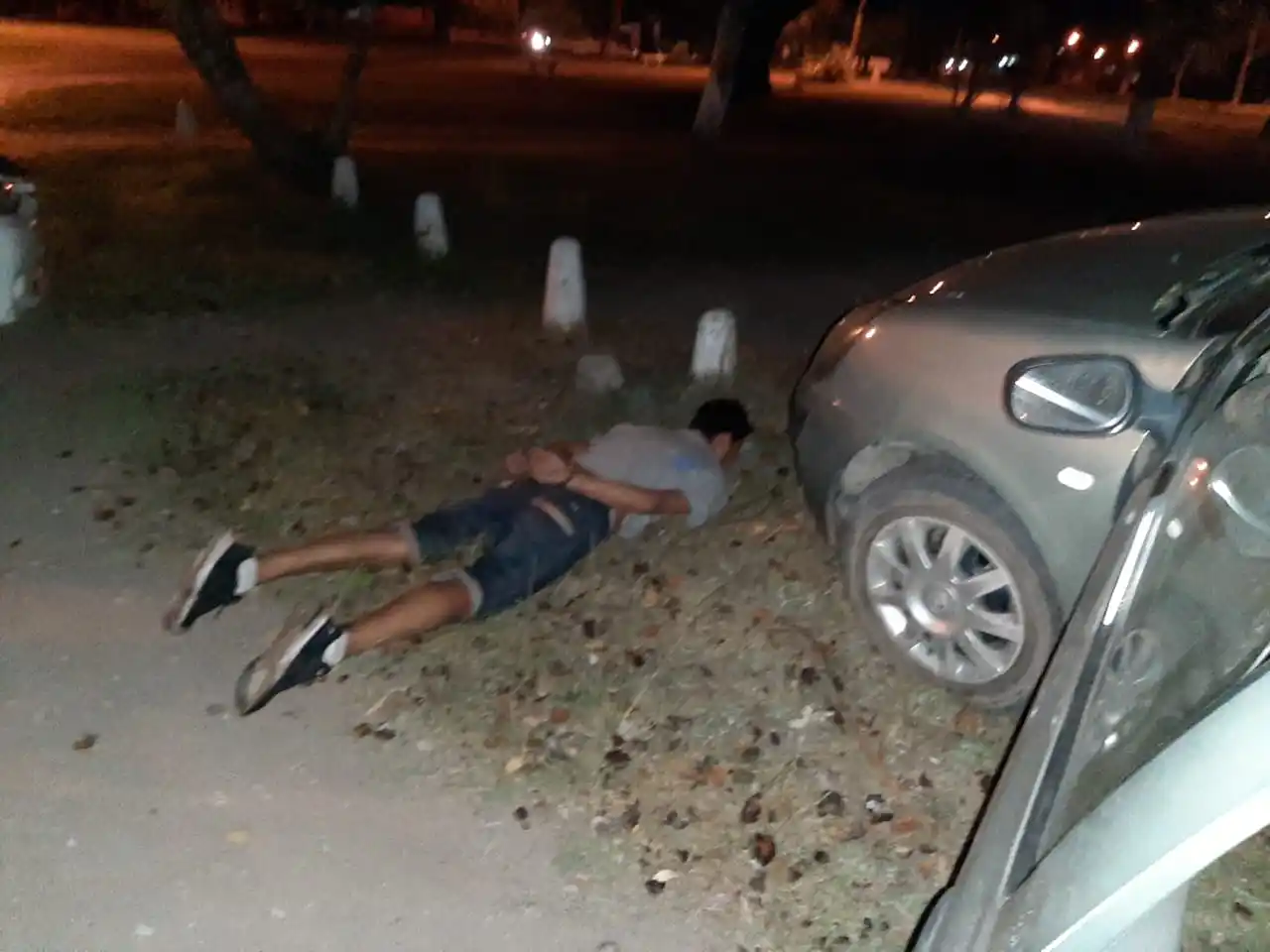 Robaron en una heladería y fueron atrapados mientras intentaban huir