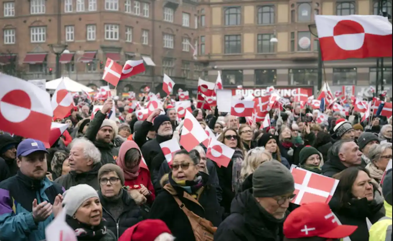 Protestas en Dinamarca