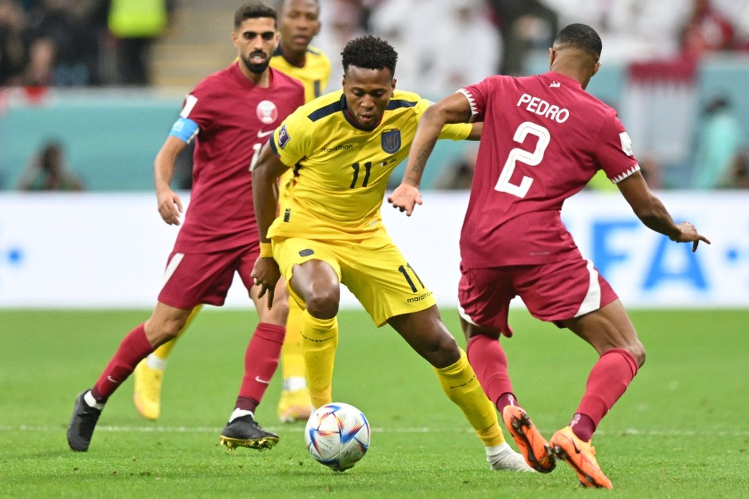 Ecuador venció a Qatar en el partido inaugural de la Copa del Mundo