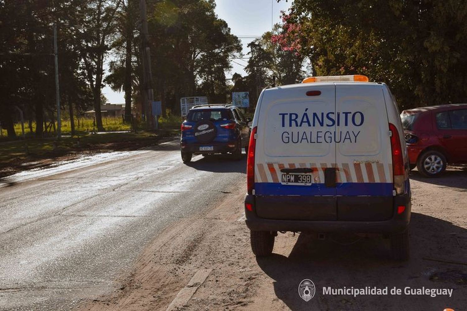 Controles de Tránsito Municipal junto a la Policía