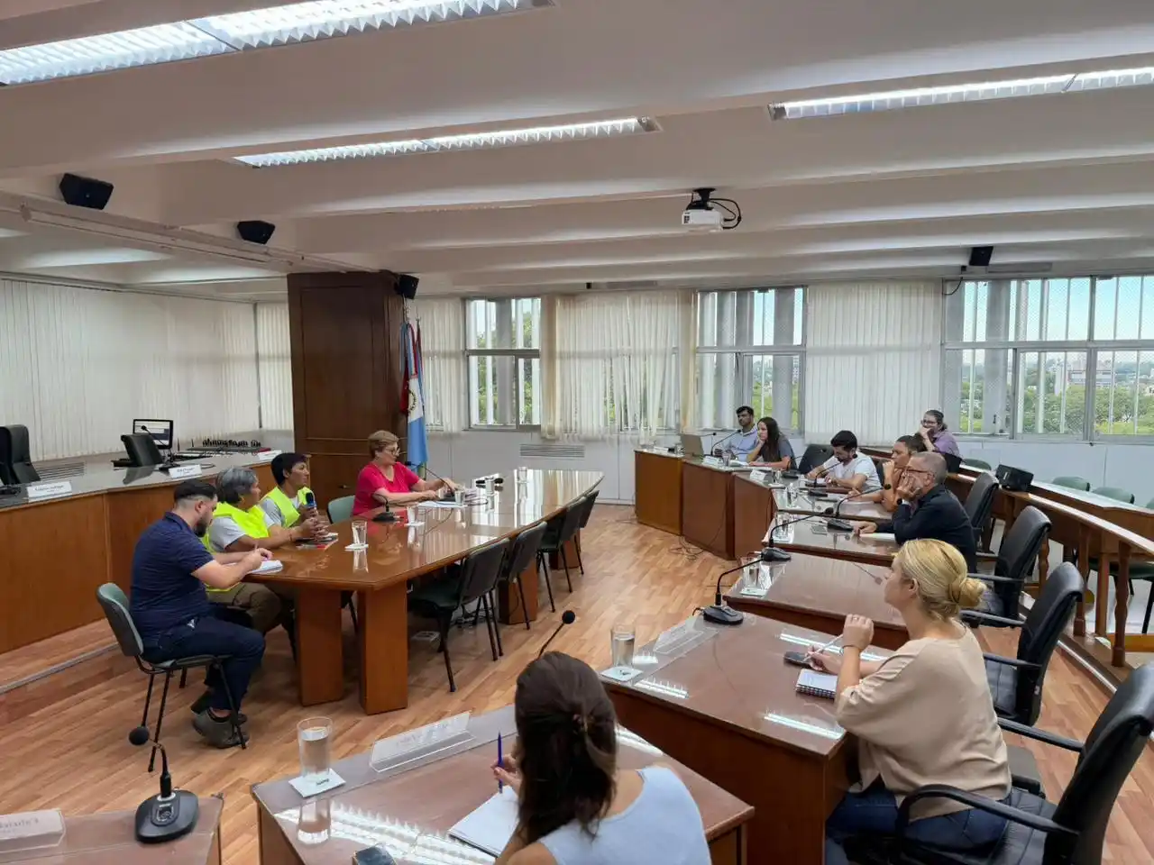 Concejo Municipal de Rafaela activo: reuniones, visitas y encuentros en enero