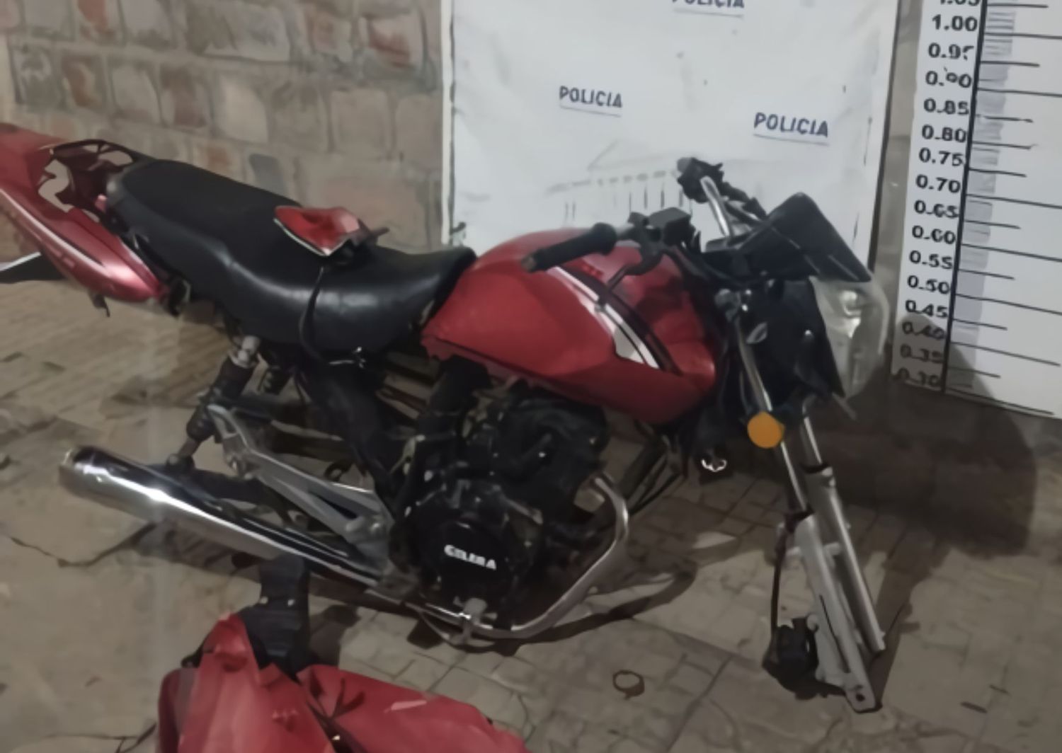 Recuperaron una moto robada en calle Dávila