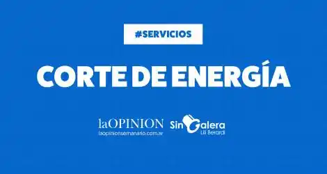 Corte de energía programado para este viernes 7